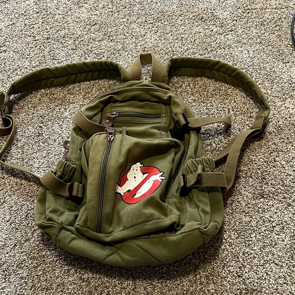 Ghostbusters canvas backpack